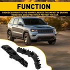 Left & Right Front Bumper Brackets For 2014-2021 Jeep Grand Cherokee New. Price: $30.11.
