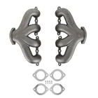 Hooker Blackheart 8504HKR Ls Swap Exhaust Manifolds - Center Dump Natural New. Price: $339.95.
