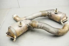 Bmw F01 F10 E70 550 650 750 X5 X6 N63 Engine Exhaust Downpipe Pair Set Oem Used. Price: $1800.00.