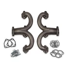 Flowtech Exhaust Manifold 11704-RFLT; 2.250" Rams Horn Natural For Chevy Sbc New. Price: $340.30.
