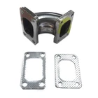 Emusa Universal 90 Degree Stainless Steel Elbow Adapter Downpipe T3 To T2 Flange New. Price: $38.94.