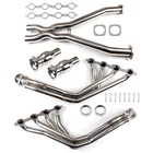 3" Long Tube Exhaust Headers Manifolds & Pipe For Chevy Corvette 5.7L V8 New. Price: $294.43.