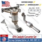 Direct Fit Cat Converter For 2007-2017 Jeep Compass Patriot 2.4L Awd New. Price: $136.98.