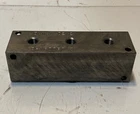 Daman Hydraulic Manifold Block 0212 DH1800304P 5-1/2" X 1-11/16" 11MM Top Holes New. Price: $89.29.