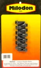 Milodon 84542 Header Bolt, 3/8-16 In Thread, Long, Hex Head, Grade 8, Steel New. Price: $16.95.