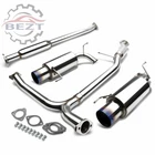 For 98-02 Accord 3.0L Dual 4.5" Burnt Tip Muffler S.steel Racing Catback Exhaust New. Price: $339.00.