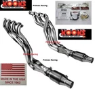 New Kooks 2'' X 3'' Stainless Long Tube Headers H.o. Green Catted Pipes 2260H640. Price: $3425.04.