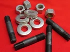 1928-34 Ford 4CYL Manifold To Block Special Studs Washers, And Nuts B-9430-HDW New. Price: $19.50.
