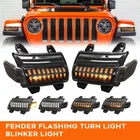 Sup-light 2PC Led Sequential Fender Turn Signal For Jeep Wrangler Jl 2018+ New. Price: $136.59.