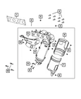 Genuine Mopar Exhaust Shield Lower Rear 68271573AA New. Price: $24.06.