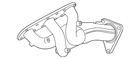 Genuine Nissan Exhaust Manifold 140D2-1PM0C New. Price: $344.97.