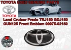 Toyota Genuine Land Cruiser Prado TRJ150 GDJ150 GUN125 Front Emblem 90975-02159 Used. Price: $97.19.