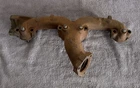 Ram Horn Chevy Left Exhaust Manifold 3872741 Small Block 283 327 350 Used. Price: $50.00.