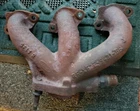 3.8L Passenger Right Exhaust Manifold 99-03 Ford Windstar Used. Price: $55.00.