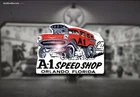 1960S A1 Speed Shop Decal Hot Rod Rat Race Flathead Ford Header Racing Florida Remanufactured. Price: $5.99.