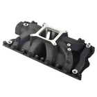 Black Aluminum Air Gap Single Plane Intake Manifold Sbf Ford V8 351W 5.8L New. Price: $145.88.