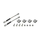 Drag Race 4040-WSS-BLK, Kit Collector Tethers 6 In Cable Weld-on Black Sleeve New. Price: $226.95.