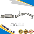 Cat Converter + Exhaust Flex Pipe For 2005-2009 Audi A4 Quattro 2.0L Turbo New. Price: $204.95.