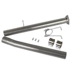 4" Exhaust Muffler Pipe Kit For Dodge Ram 2500/3500 6.7L Cummins 2013-2018 Tube New. Price: $135.99.