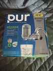 Pur FM-4000B Advanced Faucet Water Filter Stainless Steel Open. Price: $19.99.