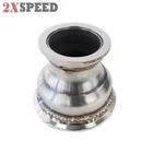 Emusa 4" To 2.5" V-band Flange Adapter For Turbo Elbow Manifold Exhaust New. Price: $29.39.