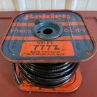 Vintage 1955 1950 's Belden 7MM Spark Plug Wire Spool Service Station Man Cave Used. Price: $124.99.