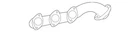 Genuine Mercedes-benz Exhaust Manifold 112-140-32-09 New. Price: $301.35.