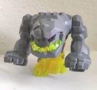 Lego Power Miners: Rock Monster Geolix, Large Trans-neon Green 8963 8709 Used. Price: $38.00.