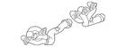 Genuine Bmw Exhaust Manifold 11-62-7-834-674 New. Price: $4794.45.