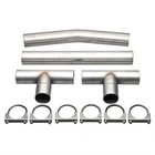 Summit Racing Crossover Pipe H-style Balance Tube Steel 2.5" Dia Universal Kit New. Price: $86.99.