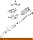 Chrysler Oem 96-00 Caravan Exhaust System Components-manifold 4621662 New. Price: $204.16.