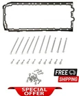 New Engine Oil Pan Bolt & Gasket Set Replace Bmw Oem # 11137548031/11132210959. Price: $107.99.