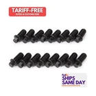 Schoenfeld 3002-16, Set Of Black Steel Header Bolt 3/8-16 X 1IN 5/16 16P New. Price: $44.87.
