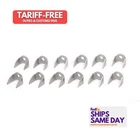 Schoenfeld 767711, Set Of 12 Header Tabs No Bolts Natural Steel Performance Par New. Price: $45.60.