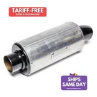 Schoenfeld MS82022, One Black Steel Muffler Mini Sprint Alum Case 2IN Inlet New. Price: $181.71.