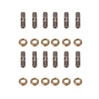 TI64 226 Broached Titanium Header Stud Kit New. Price: $178.99.