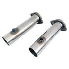 Bbk Performance 14670 Universal 2-3/4 Exhaust Flow Tubes W/collector Brackets New. Price: $129.99.