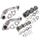 Set Of Manifolds With Up Pipes Lh + Rh For Gm 6.6L Duramax Diesel 2001-2016 New. Price: $205.10.