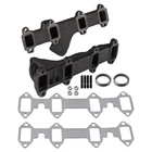 Rh+lh Cast Iron Exhaust Manifold Ford F100-F350 352 360 390 V8 1965-1976 New. Price: $160.50.
