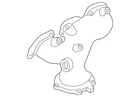 Genuine Nissan Exhaust Manifold 14006-8J100 New. Price: $275.55.