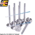 Engine Pro Sb Chevy Stainless Steel Exhaust Valve Set 1.5" 4.910" New. Price: $71.22.