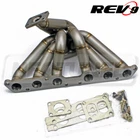 REV9 Hp Series Equal Length Turbo Manifold Divided T4 For Toyota 2JZ-GE Na 2JZGE New. Price: $440.00.