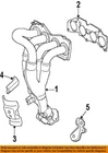 Toyota Oem 09-13 Highlander System Manifold-exhaust 1714136050 New. Price: $453.65.