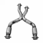 Kooks 11203300 2-1/2" Inlet Outlet Stainless Steel Green Catted X-pipe New. Price: $809.07.
