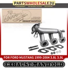 Right Side Rh Exhaust Manifold W/ Gasket Kit Ford Mustang 99-04 V6 3.8L 3.9L New. Price: $69.48.