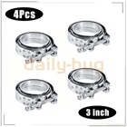 4PCS Universal 3" Inch Stainless Steel V-band Turbo Pipe Exhaust Clamp Vband New. Price: $38.99.