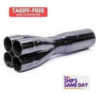 Schoenfeld SOM72530, Black Steel Slip-on Merge Collector 1-3/4IN X 3IN Perfo New. Price: $326.69.