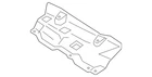 Genuine Audi Heat Shield 4M0-825-661-N New. Price: $45.81.