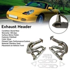 Stainless Steel Exhaust Manifold Fit Porsche Boxster 986 2.5L & 2.7L 1997-2004 New. Price: $159.71.
