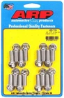 Arp 400-1104 S/s Header Bolt Kit 3/8 X .875 Uhl (16) New. Price: $67.92.